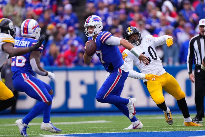 Josh Allen running vs Steelers