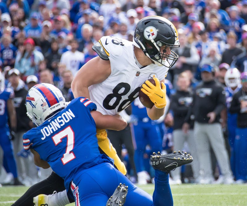 Pat Freiermuth against the Bills