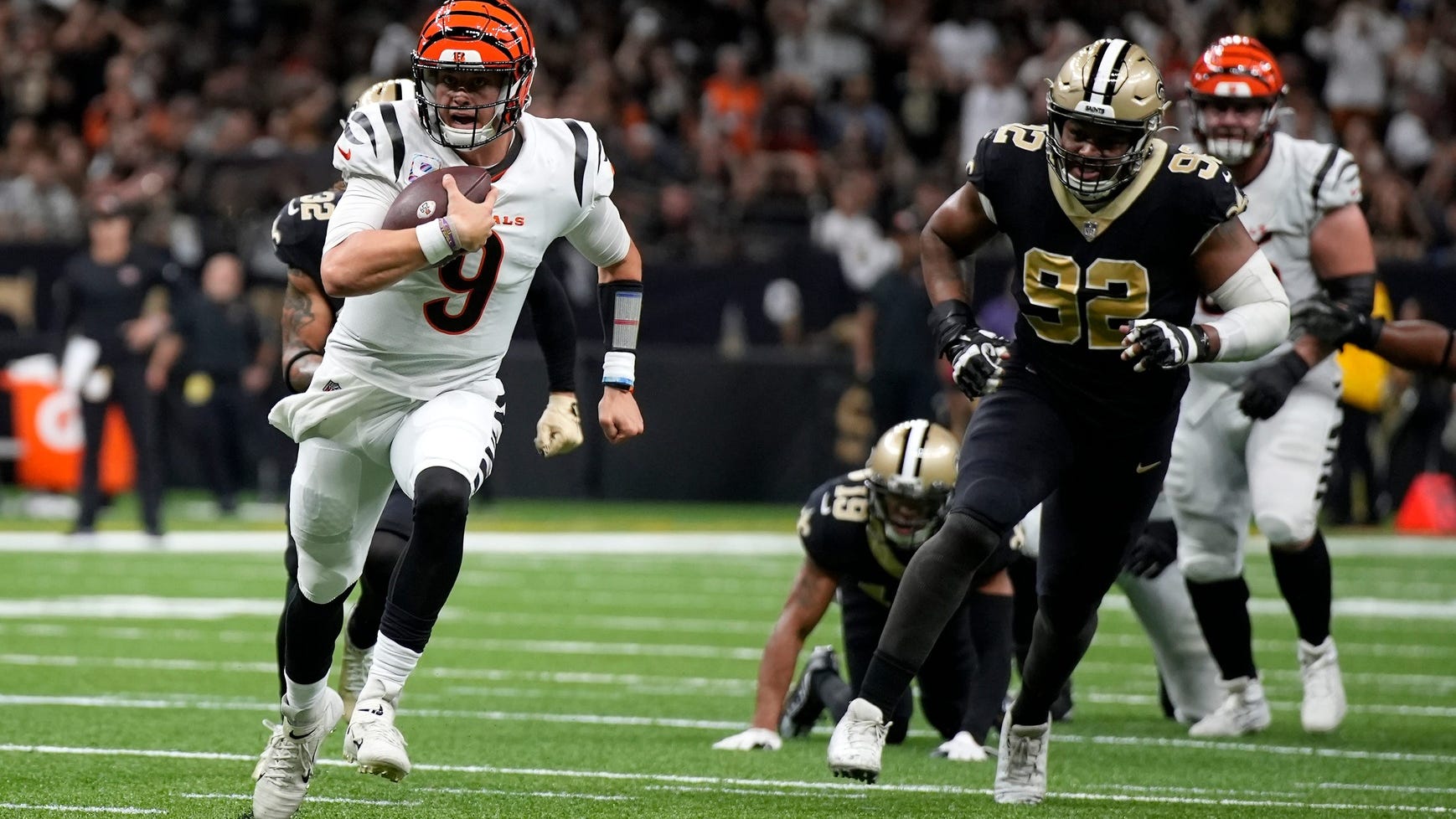 Bengals 30, Saints 26 in painful collapse: Here's how it happened