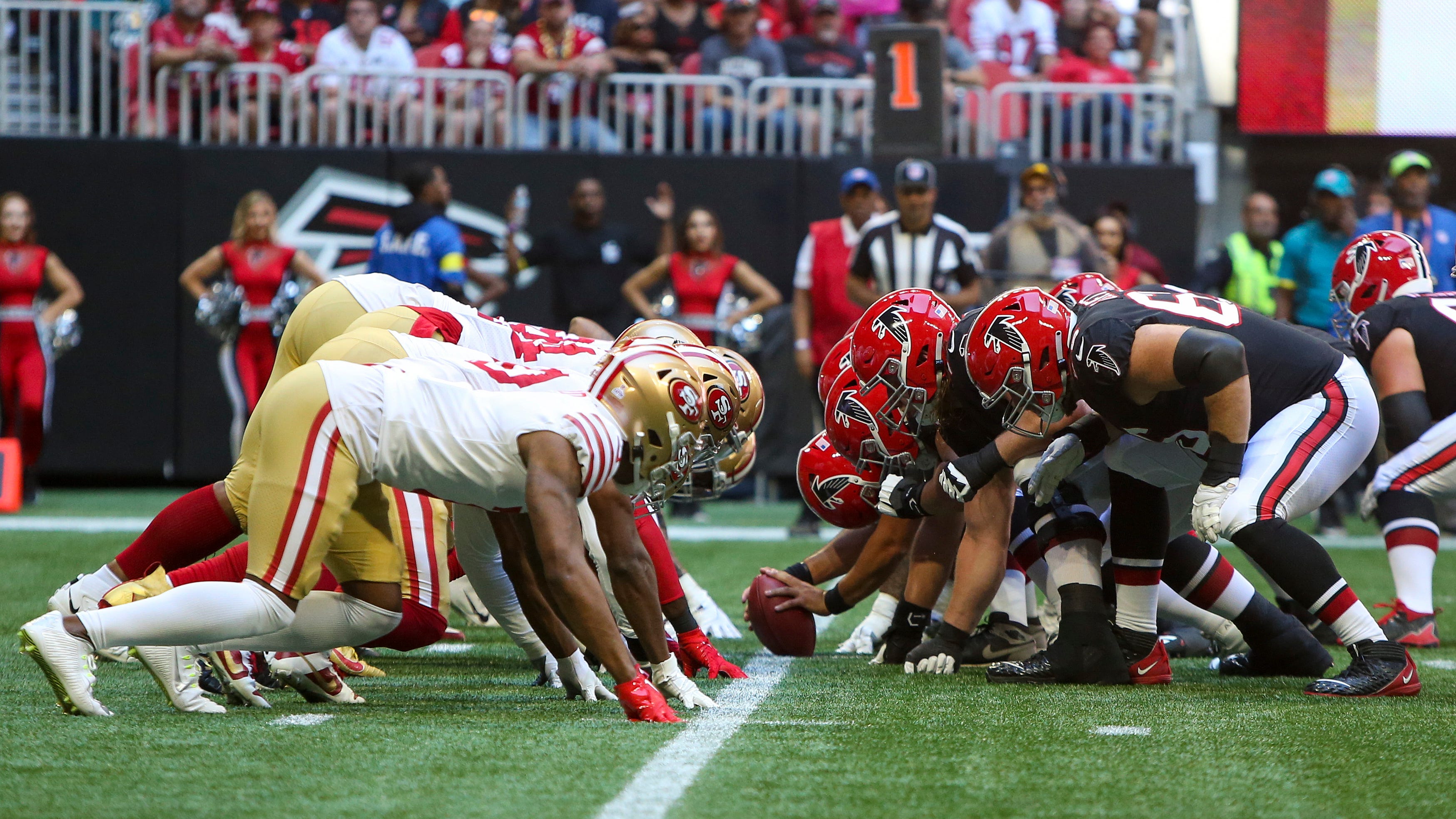 Arthur Smith shares how field suite beers became motivation for Falcons’ OL