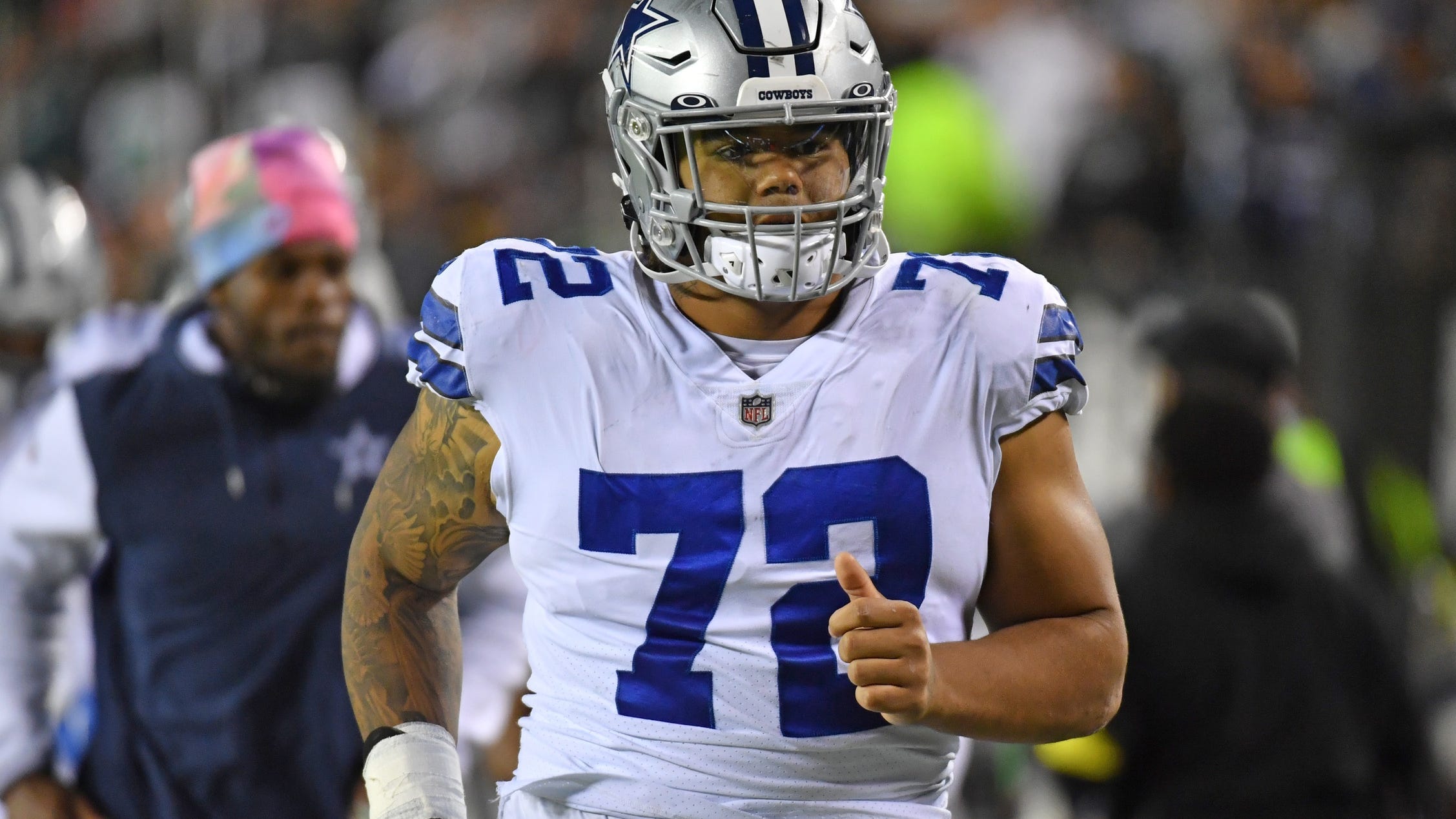 Cowboys release defensive tackle Trysten Hill