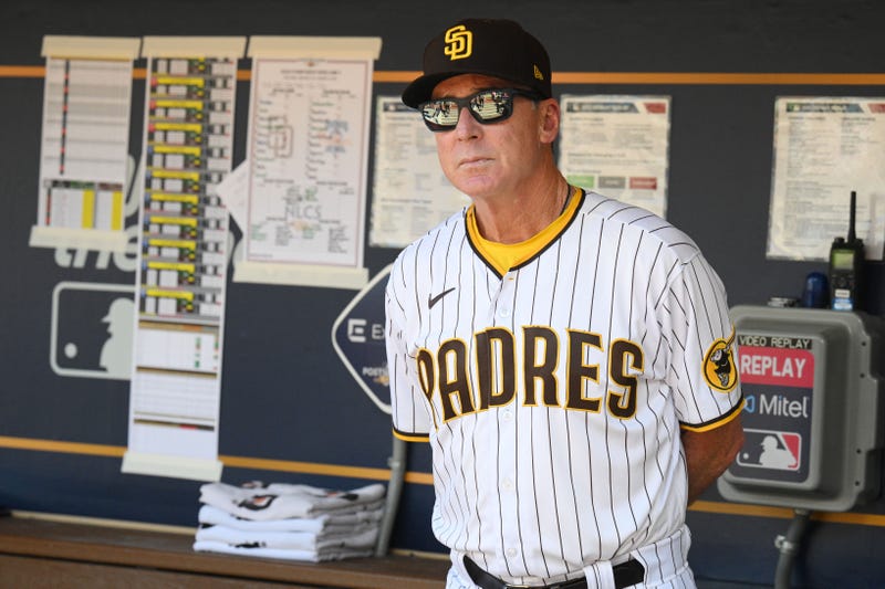 San Diego Padres manager Bob Melvin