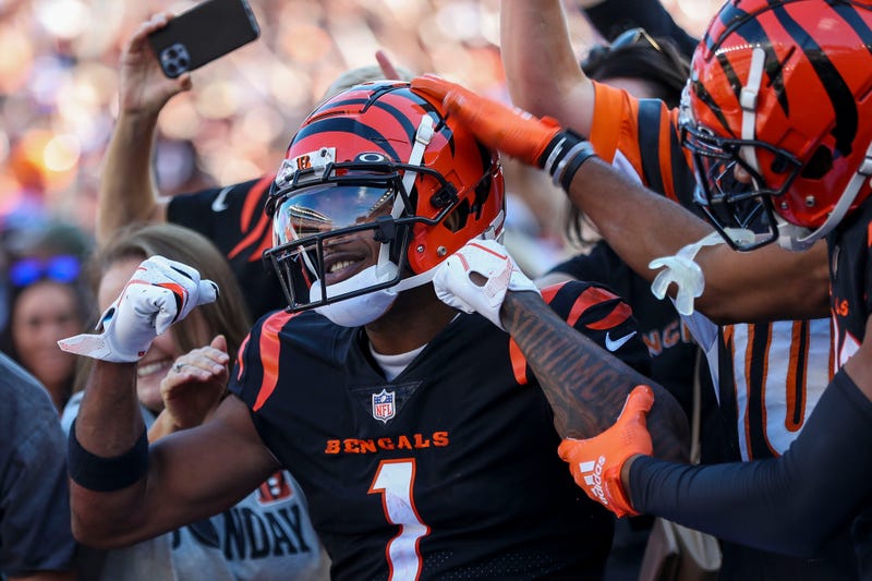 Ja'Marr Chase and the Bengals will play on Monday Night Football. 