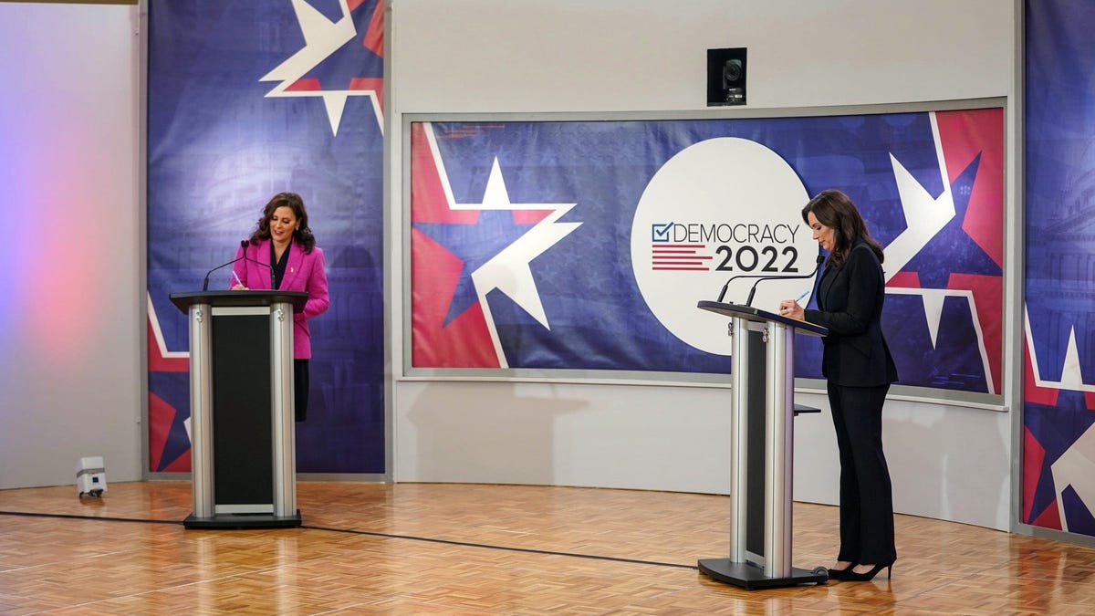"It will be a close race," Whitmer says about upcoming gubernatorial election on Nov. 8