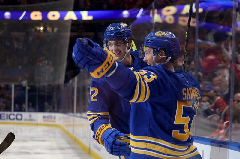 Tage Thompson and Jeff Skinner