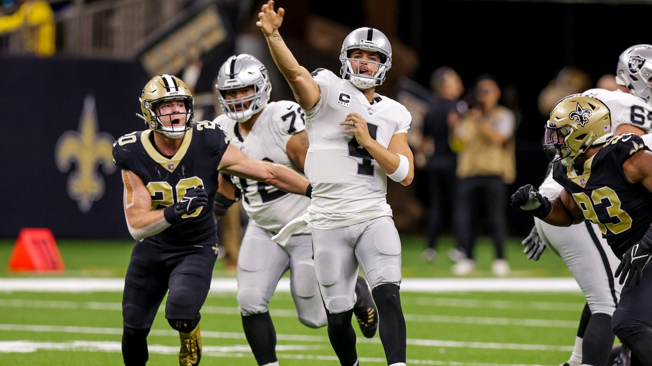 Saints among 3 teams expected to meet with Derek Carr at NFL Combine