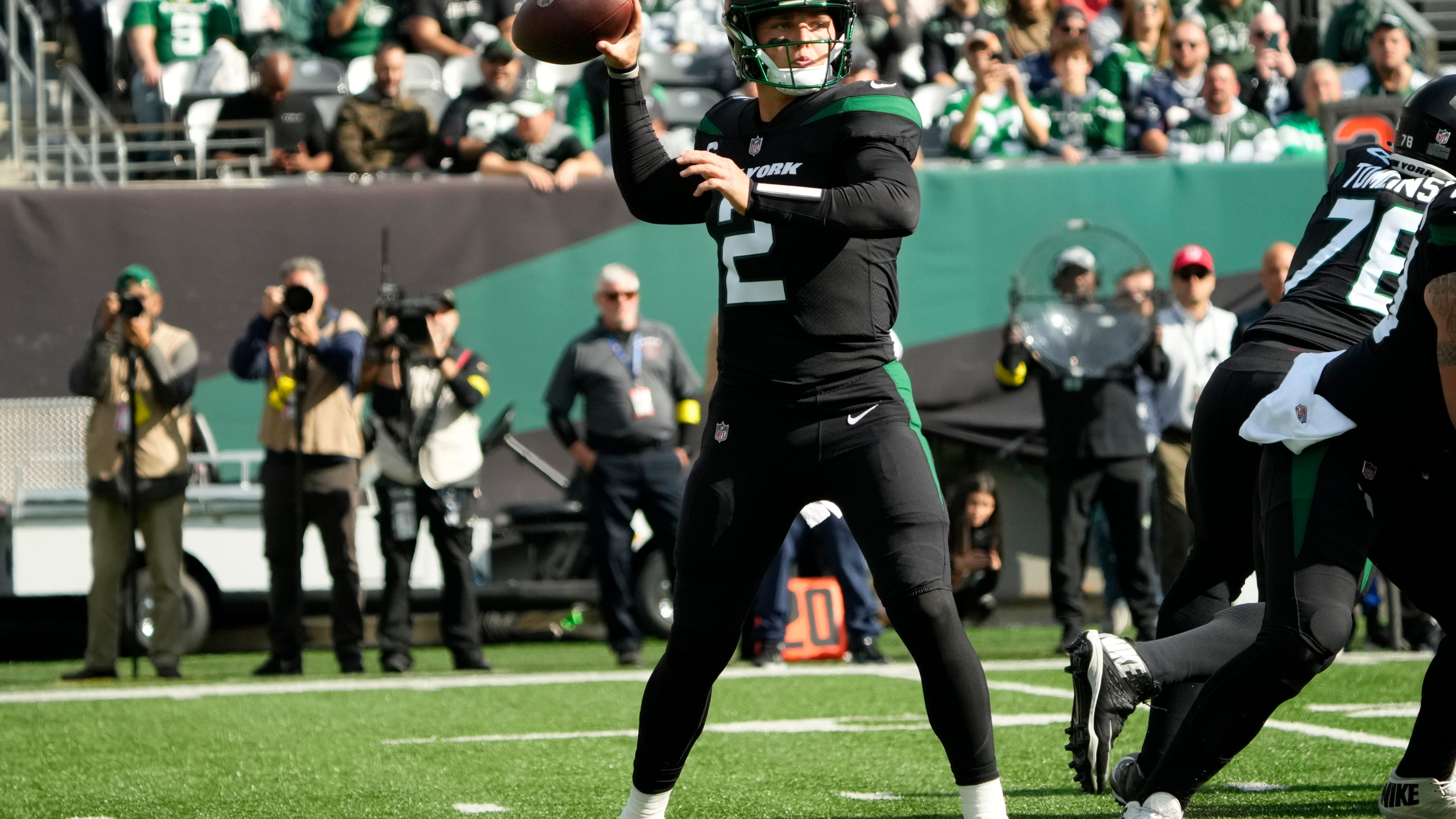 Zach Wilson on three-interception game vs. Patriots: 'I need to play better'