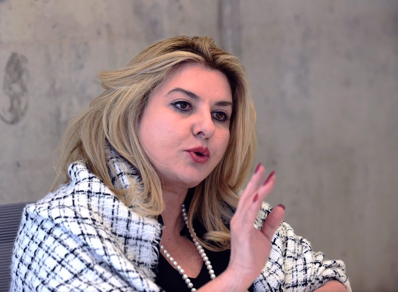 Las Vegas Councilwomen Michele Fiore talks with the RGJ on Jan. 6, 2022 at the RGJ office.