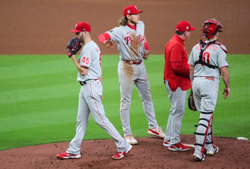 Philadelphia Phillies starting pitcher Zack Wheeler