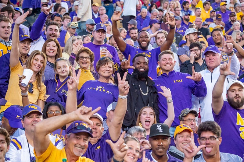 LSU fans