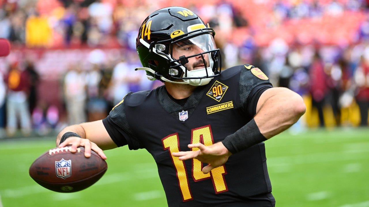 Sam Howell and Taylor Heinicke appear to split top reps at practice Wednesday