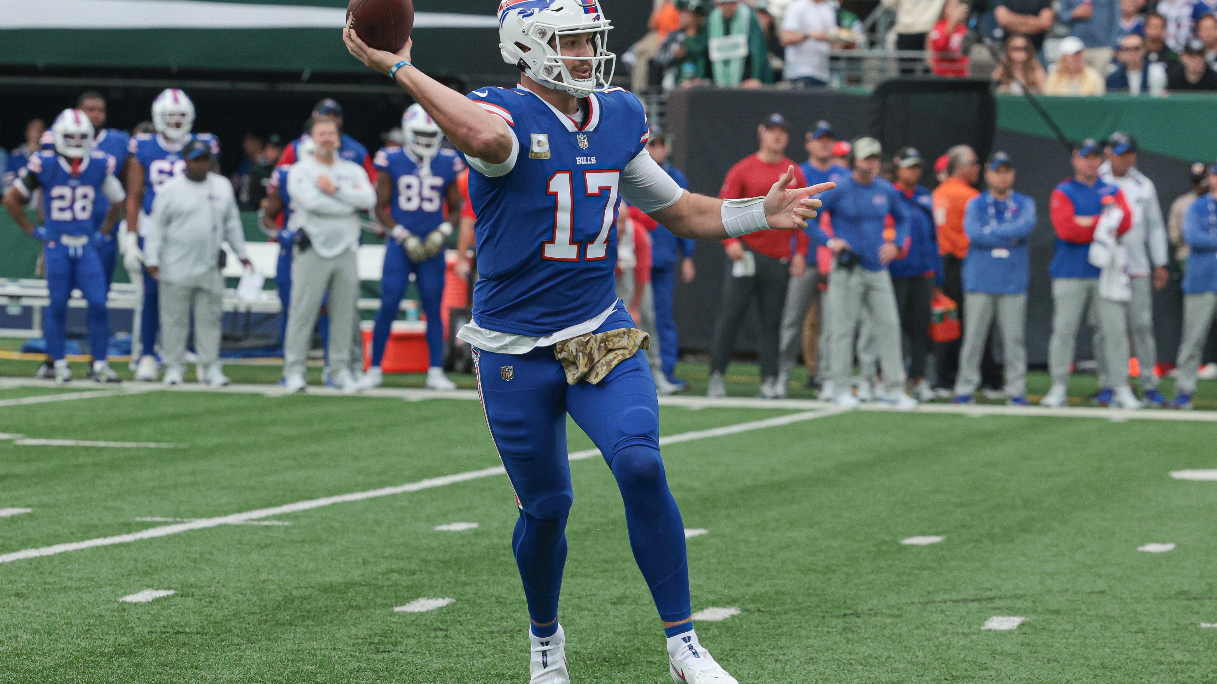 Bills fans share concerns with Josh Allen's elbow injury