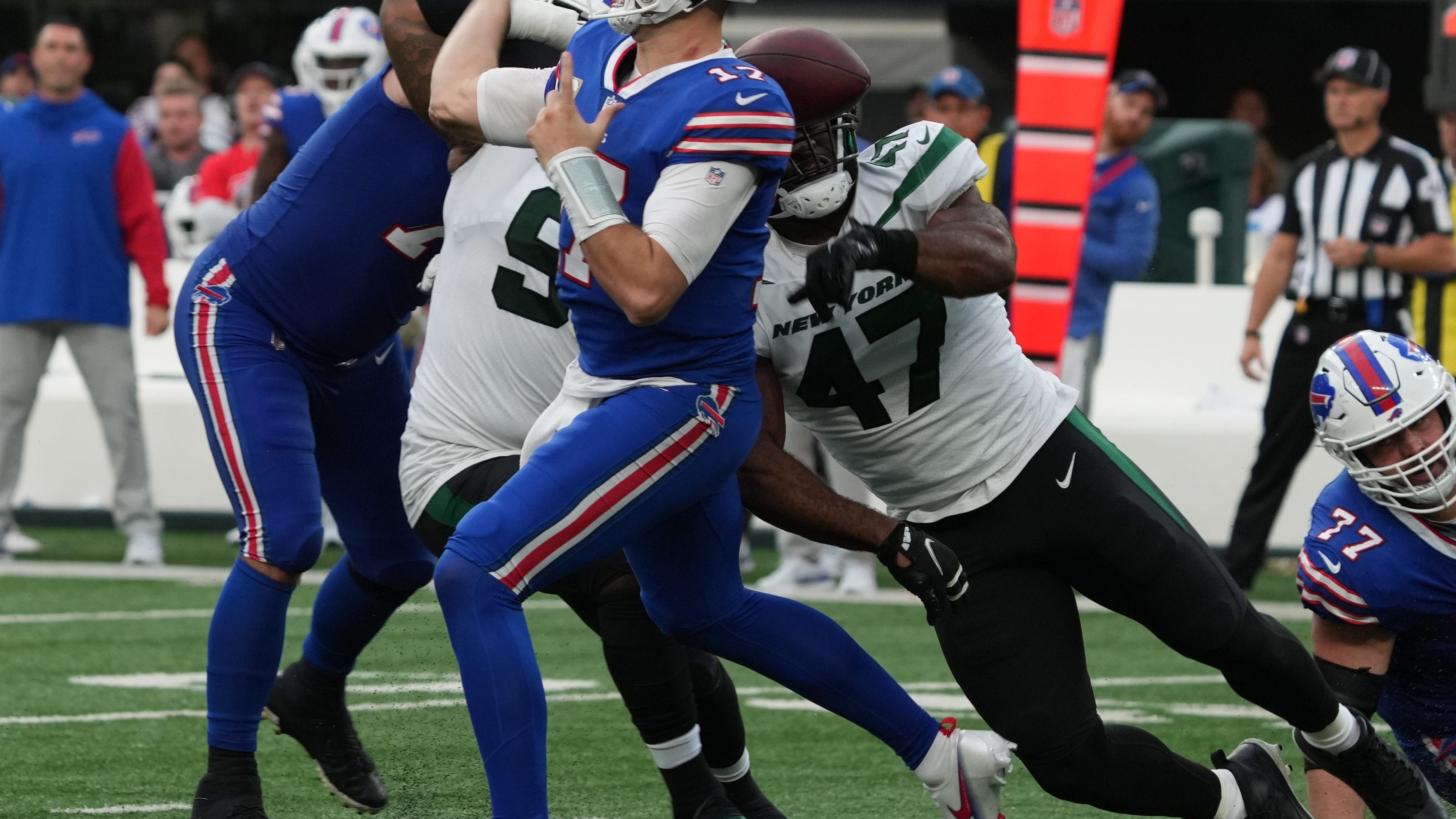 Examining potential situations for Josh Allen's elbow injury