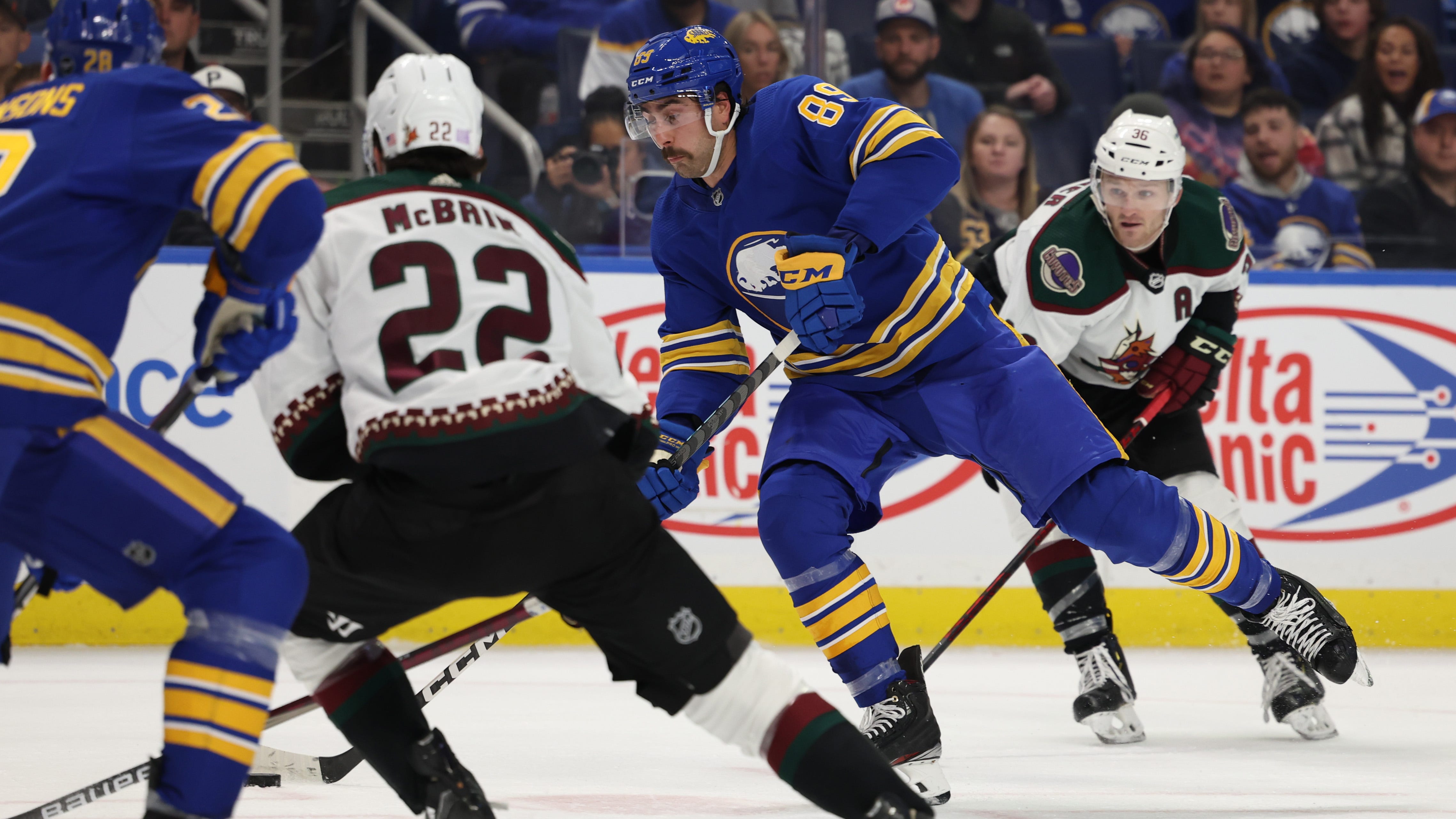 Sabres unable to catch a break in loss to Arizona