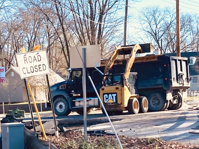 Ex Uses Dump Truck To Hit Soon To Be Ex House