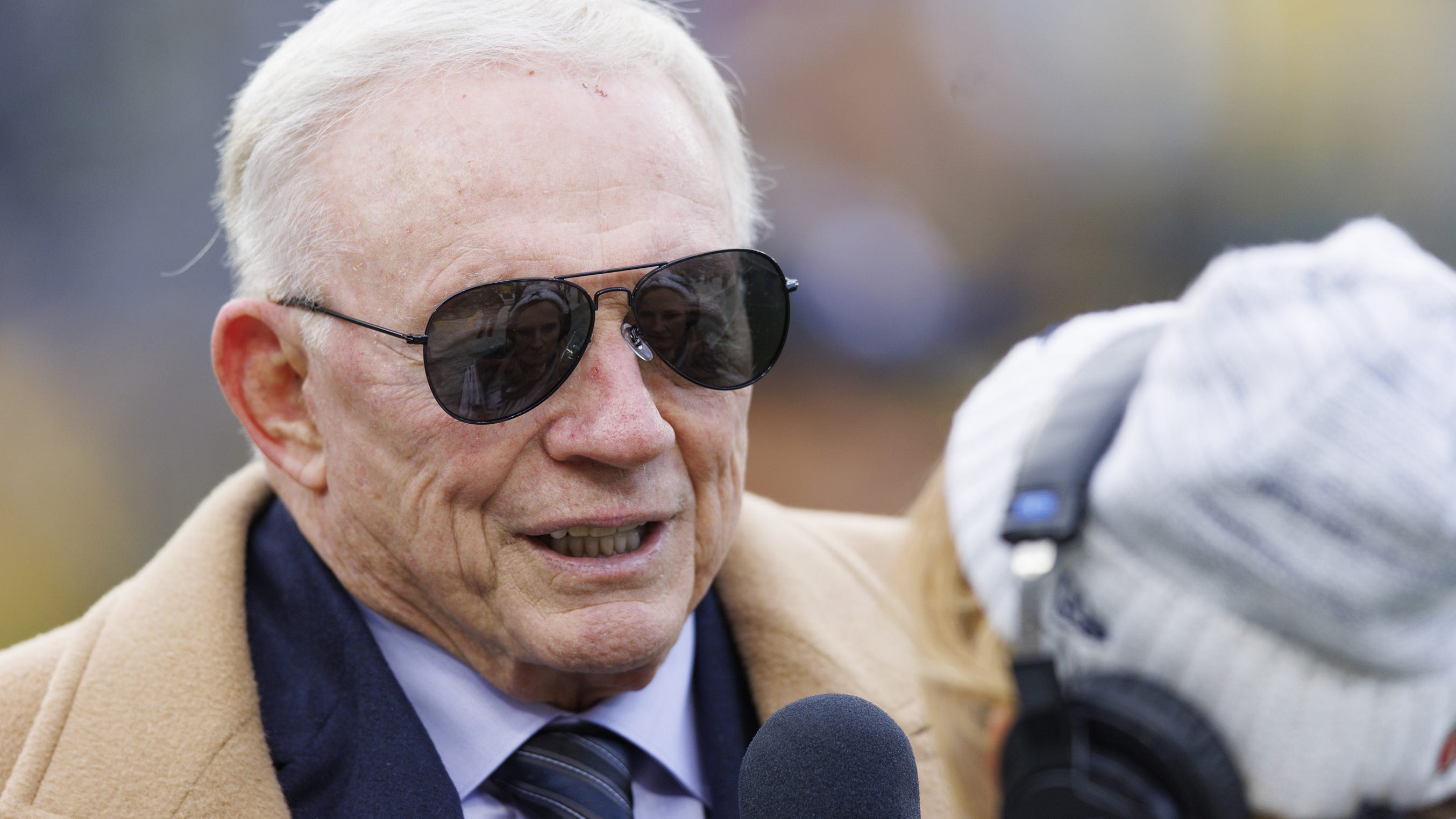 Cowboys owner Jerry Jones on Diggs and Gallup's health, upcoming visit with Odell Beckham Jr.