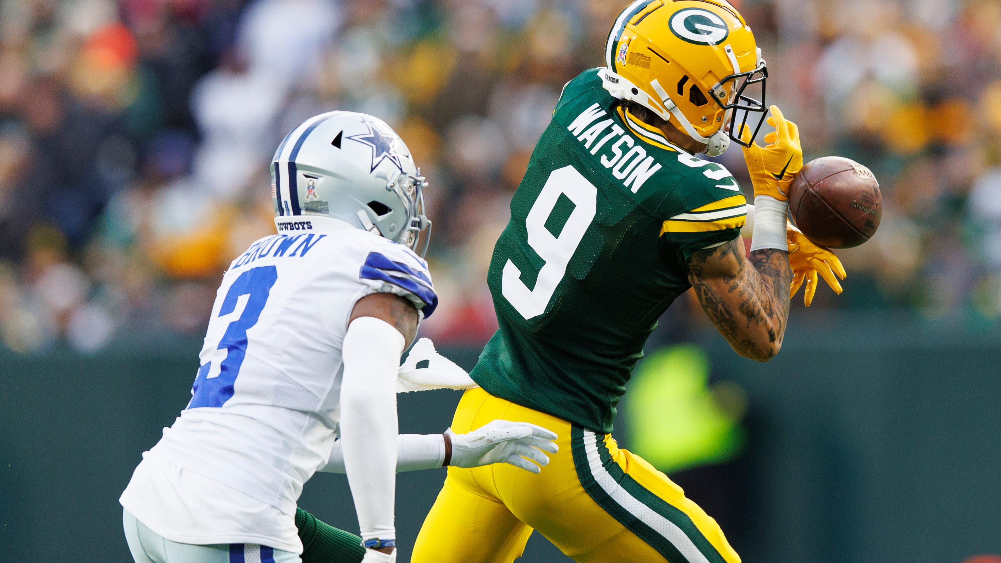Cowboys DB Anthony Brown ruled out with concussion