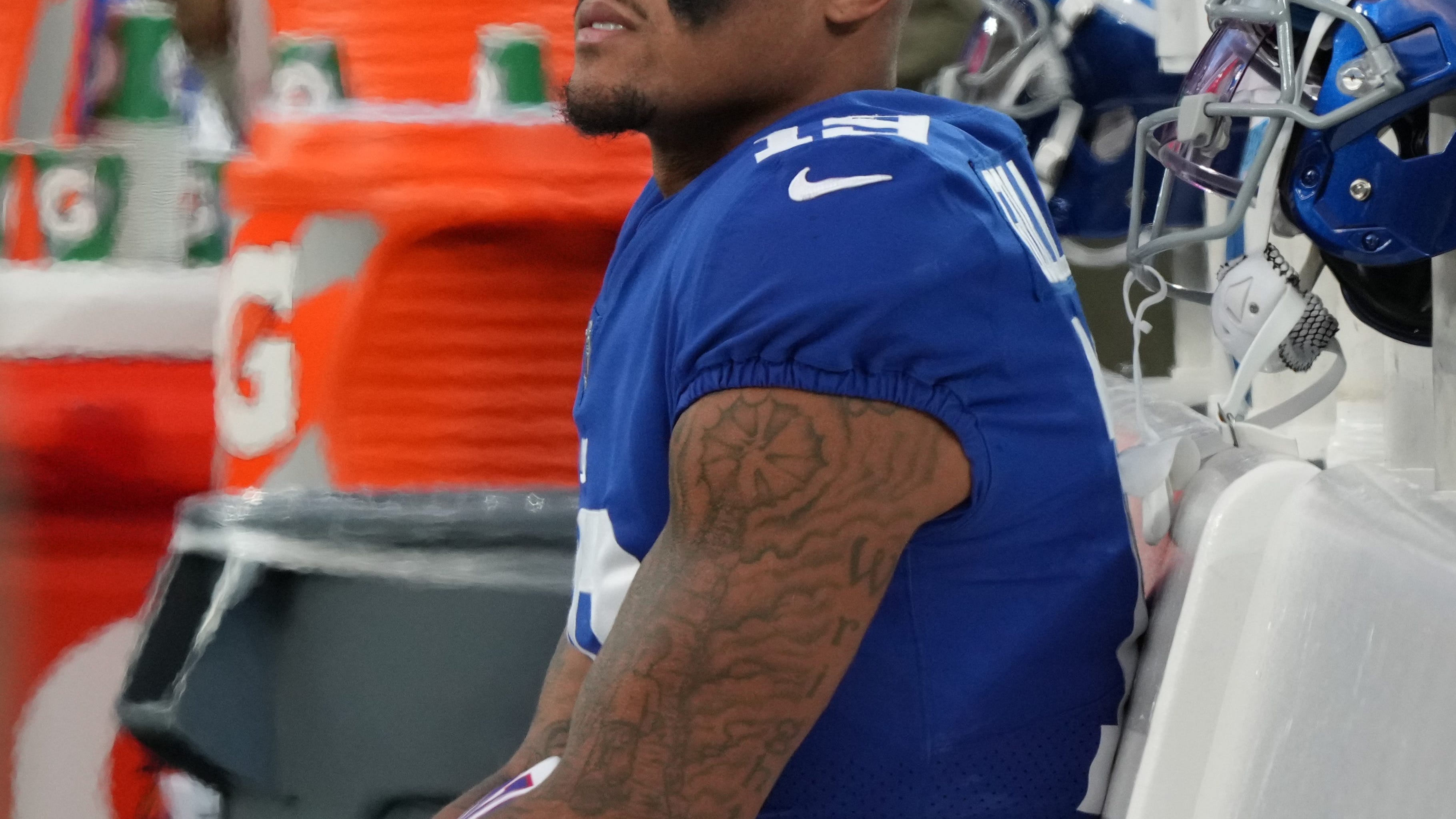 Kenny Golladay reserves comment after being benched by Giants after two drops