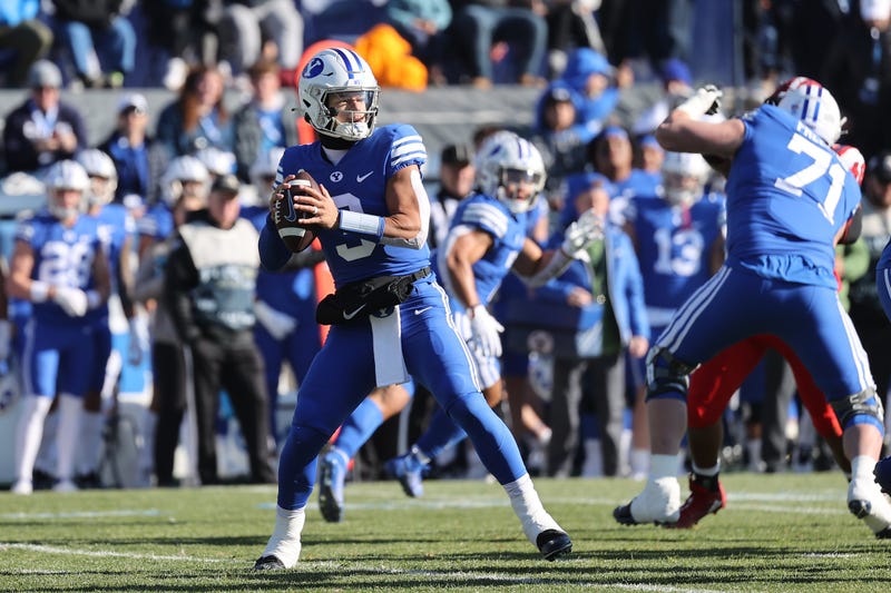 BYU quarterback Jaren Hall