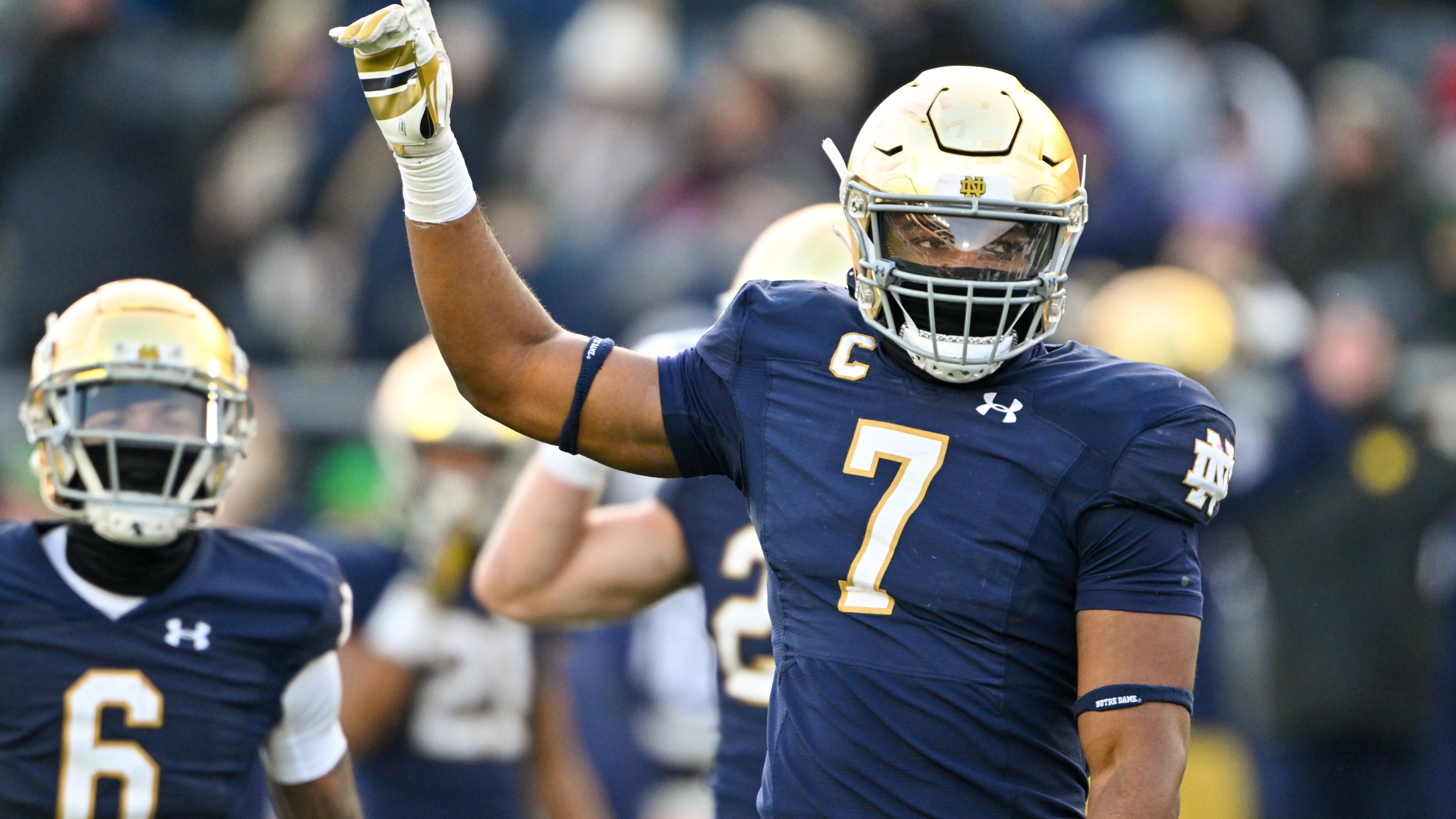 Hebert: Isaiah Foskey a good pick for Saints, but it shows who they don't trust