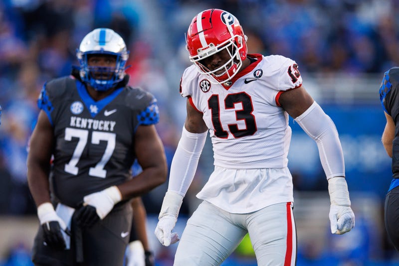 Georgia Bulldogs defensive lineman Mykel Williams