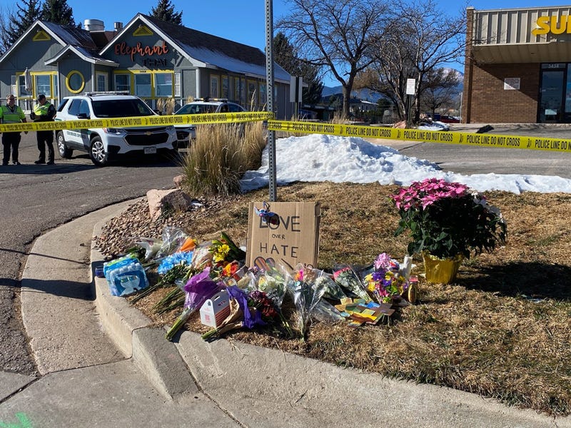 Vigil at CLUB Q