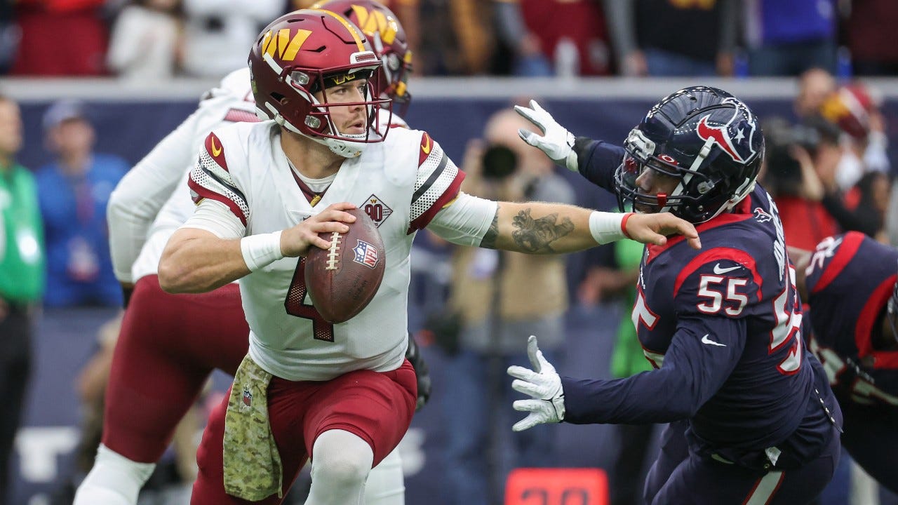 Taylor Heinicke wins starting job after Commanders top Texans 23-10