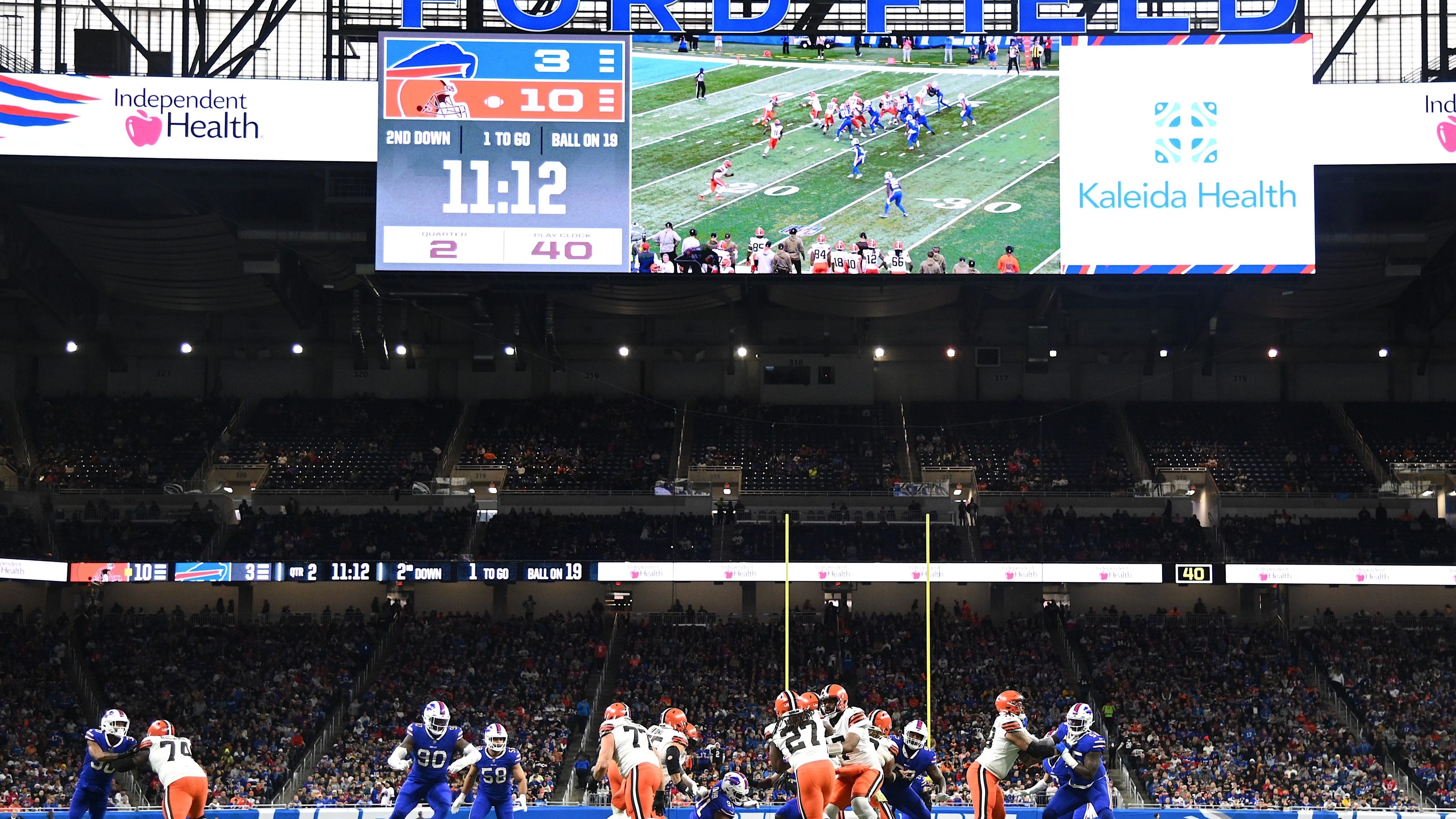 PHOTOS | VIDEO | DETAILS: Snowed-out Bills freeze out Browns 31-23 Detroit