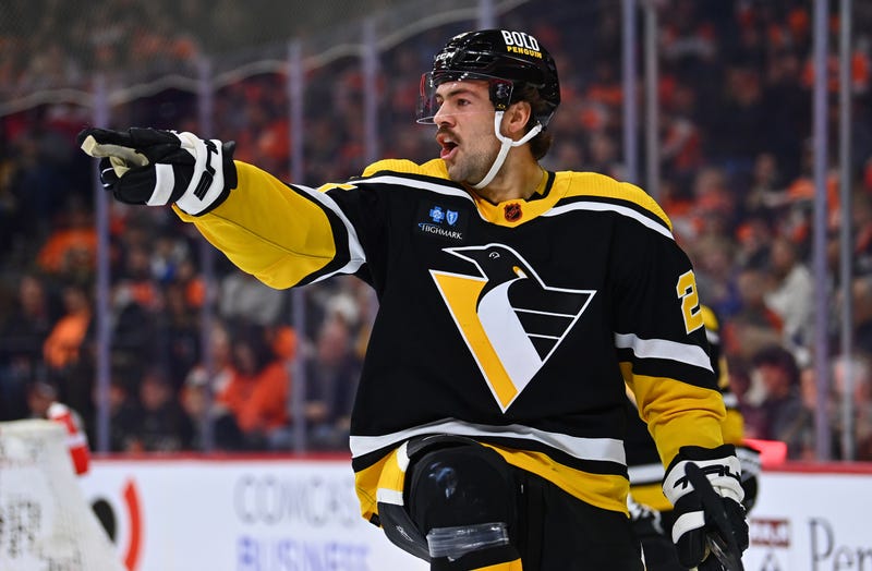 Ryan Poehling pointing