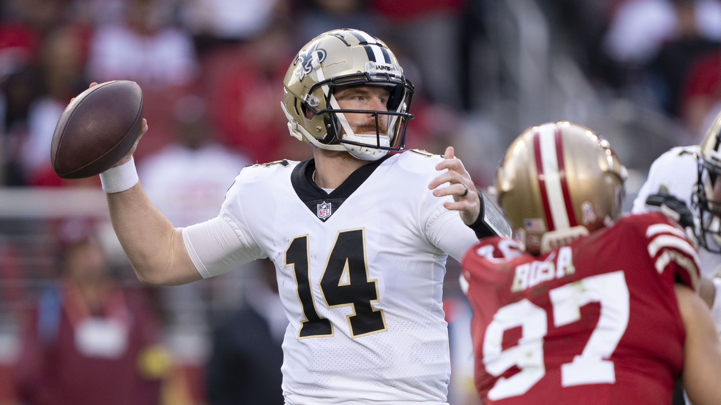 Saints hit 'reset button' with late bye week, but no changes coming at QB