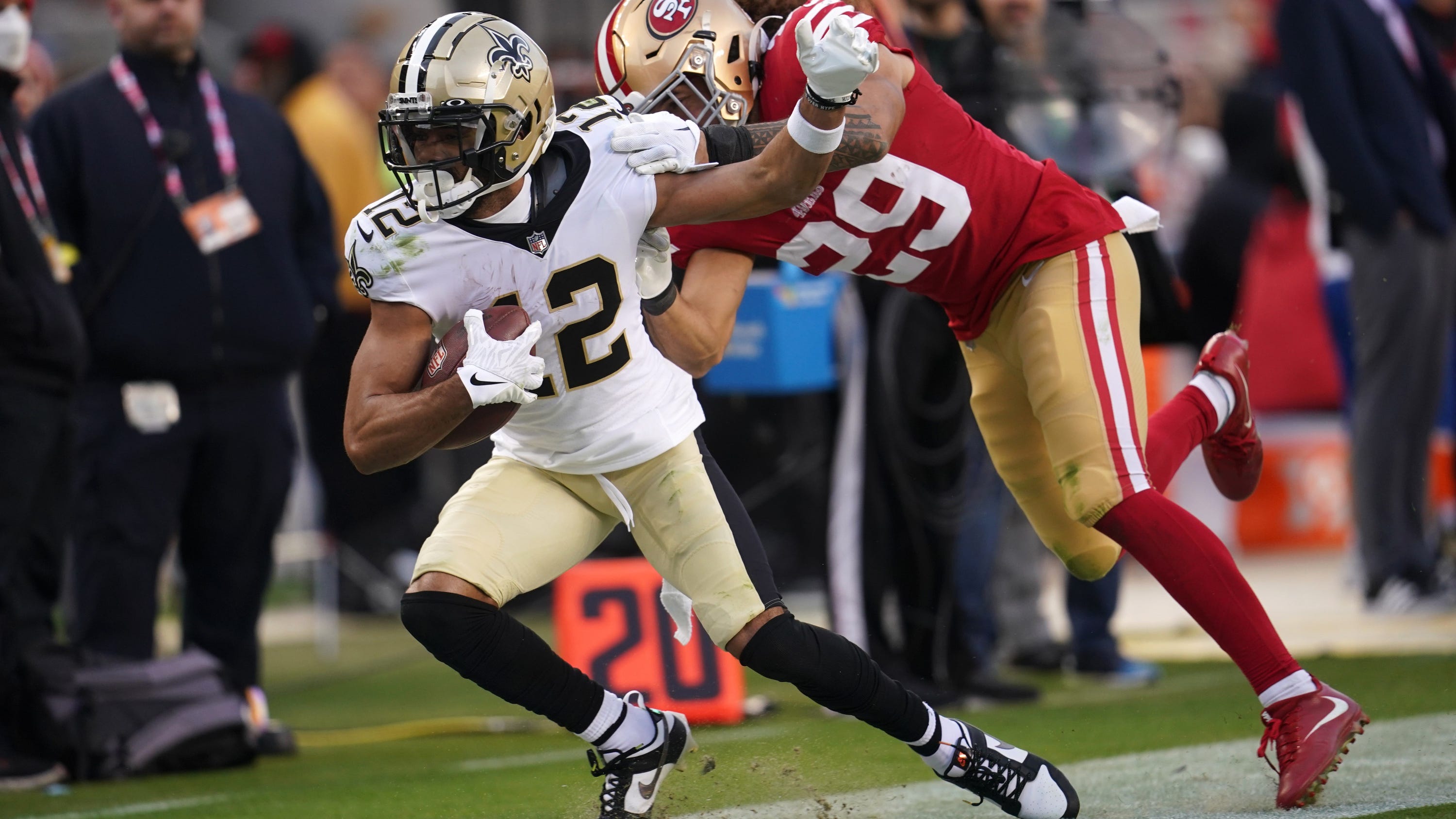 Saints WR Chris Olave named finalist for NFL Rookie of the Year honor
