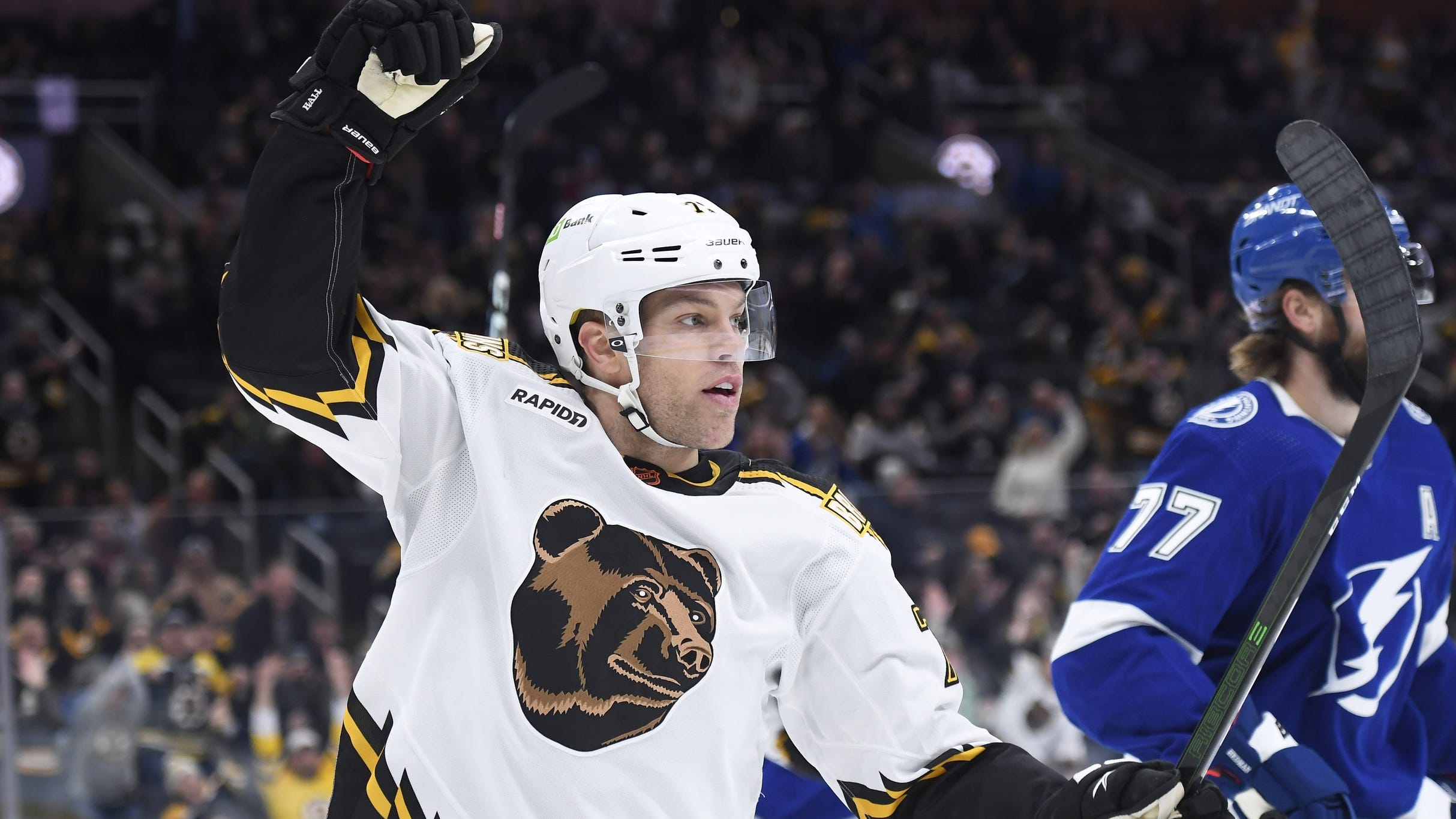 Taylor Hall’s ‘exemplary attitude’ allows Bruins to have exemplary depth