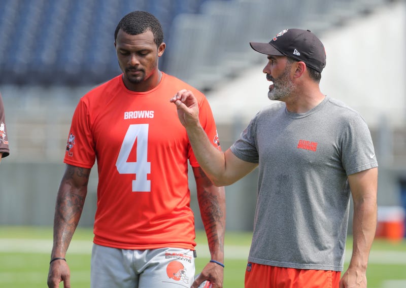 Deshaun Watson will make his Browns debut on Sunday.