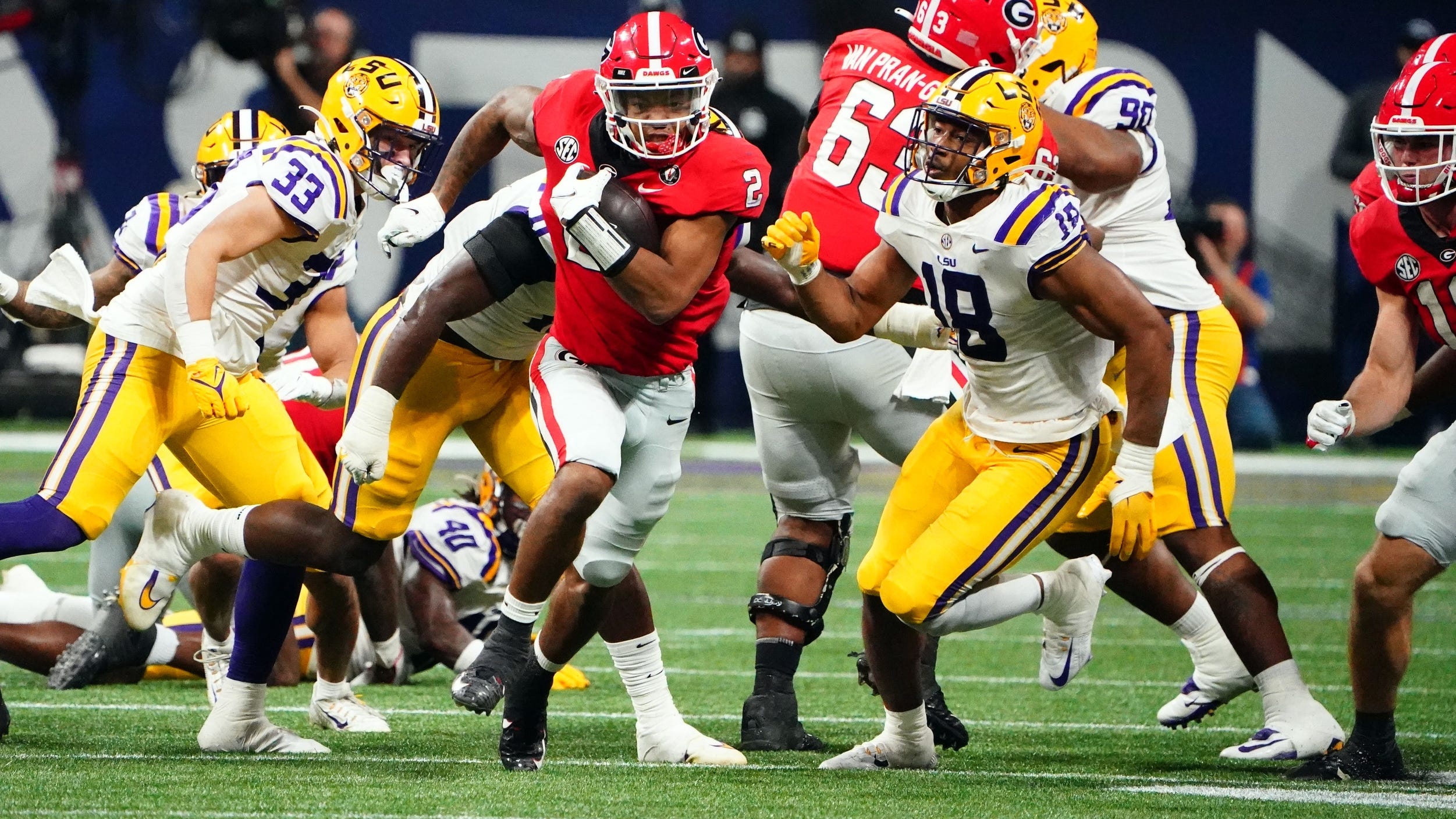 Georgia 50, LSU 30 in deflating SEC Championship: Here's how it happened