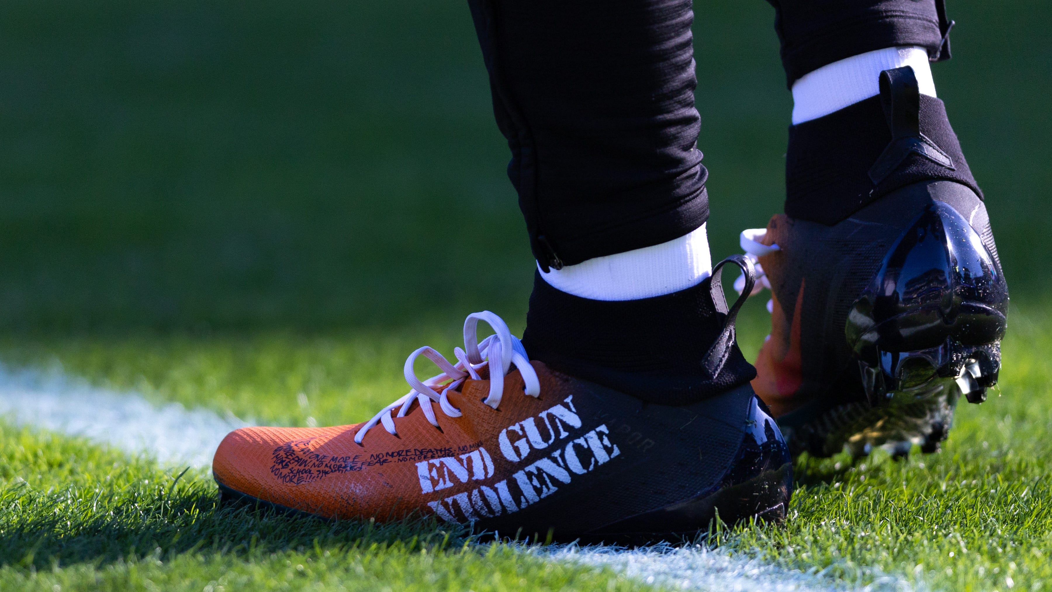 NFL players sport fresh kicks for 'My Cause My Cleats' campaign