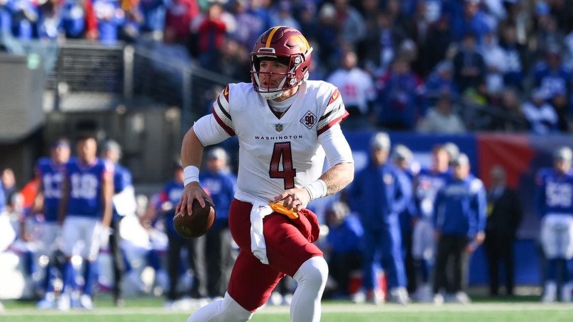 Report: Taylor Heinicke to start, Sam Howell to play Week 18