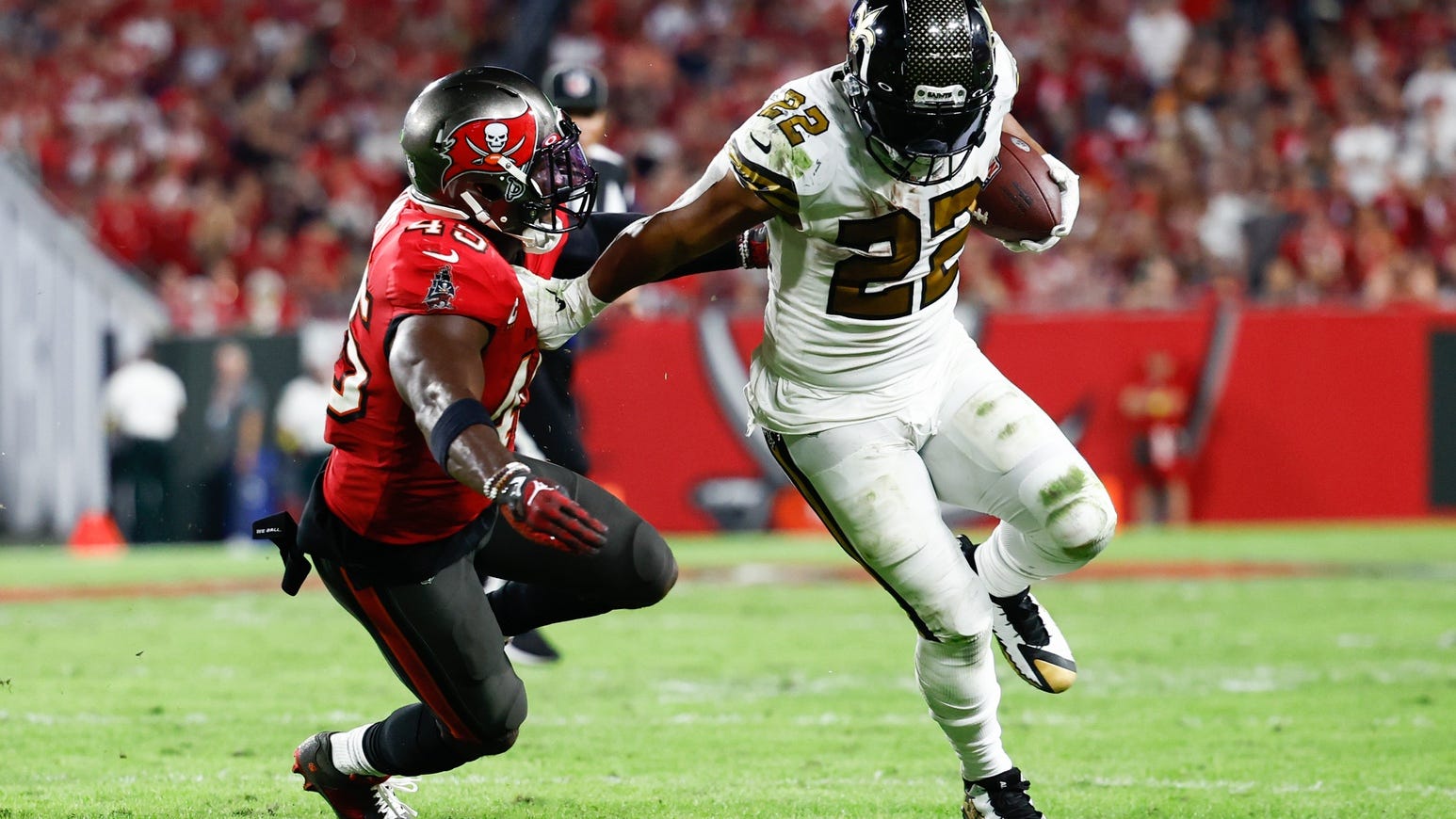 Mark Ingram ran out of bounds vs Bucs in pivotal moment? Here’s why