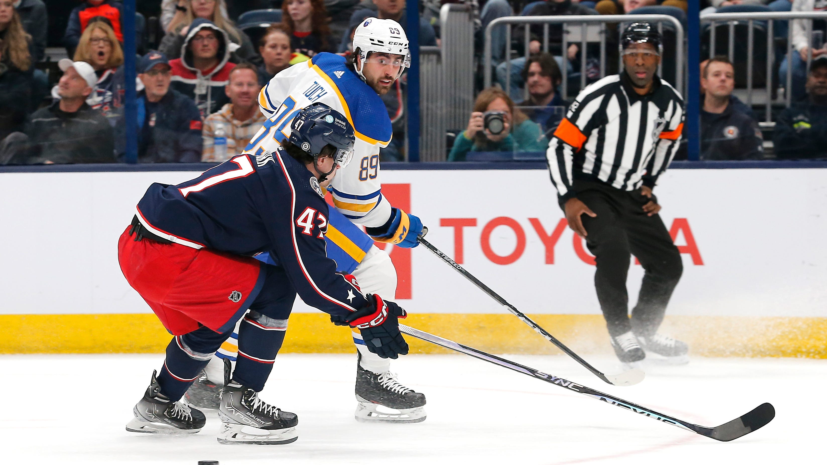 Hamilton: Alex Tuch speaks honestly after another miserable loss
