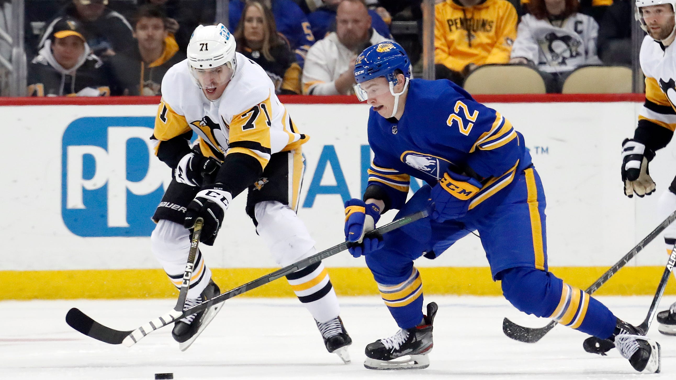 Sabres lose second-straight to Pittsburgh