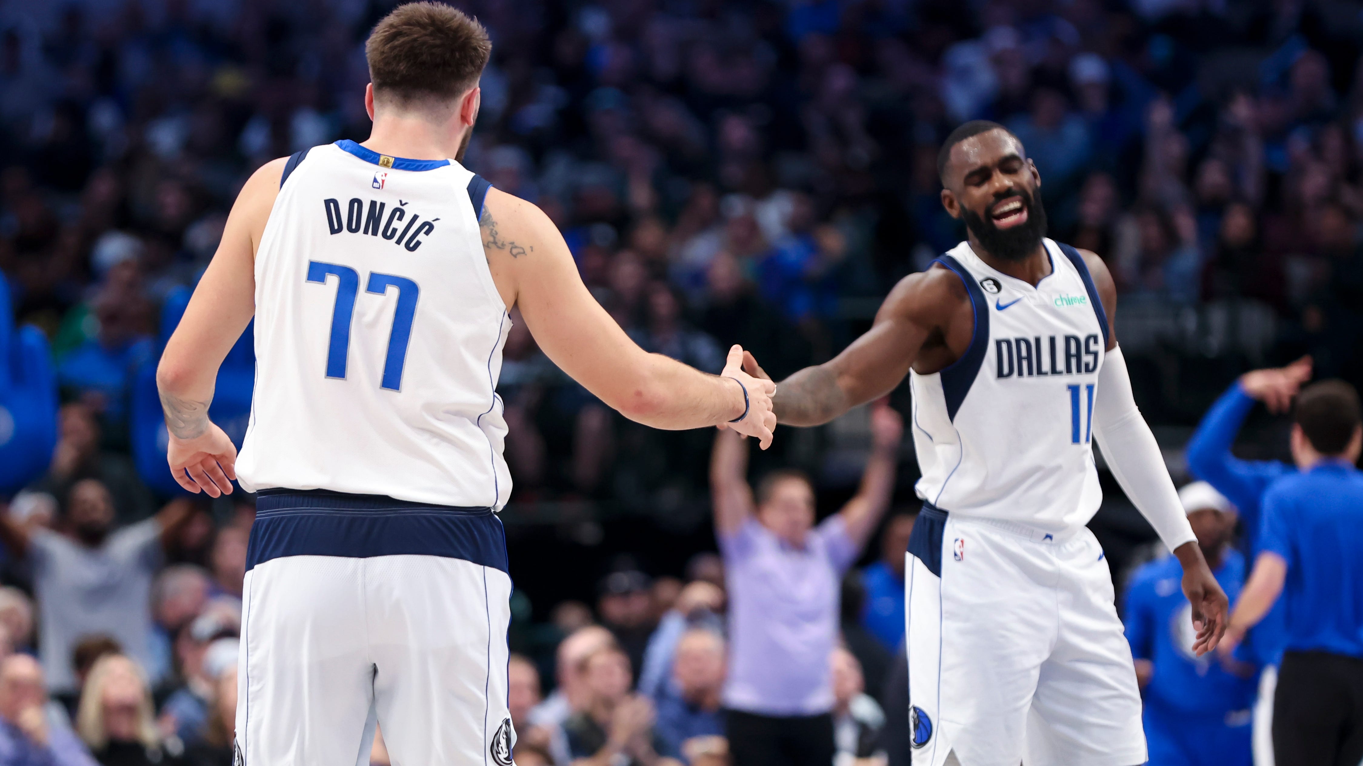 Tim Hardaway Jr. on Mavs team defense, improving free throws, Josh Green’s ascent