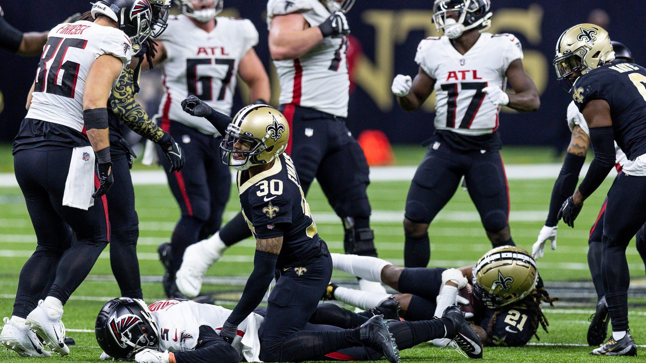 What Dennis Allen said after much-needed Saints win over Falcons: Fight never stops