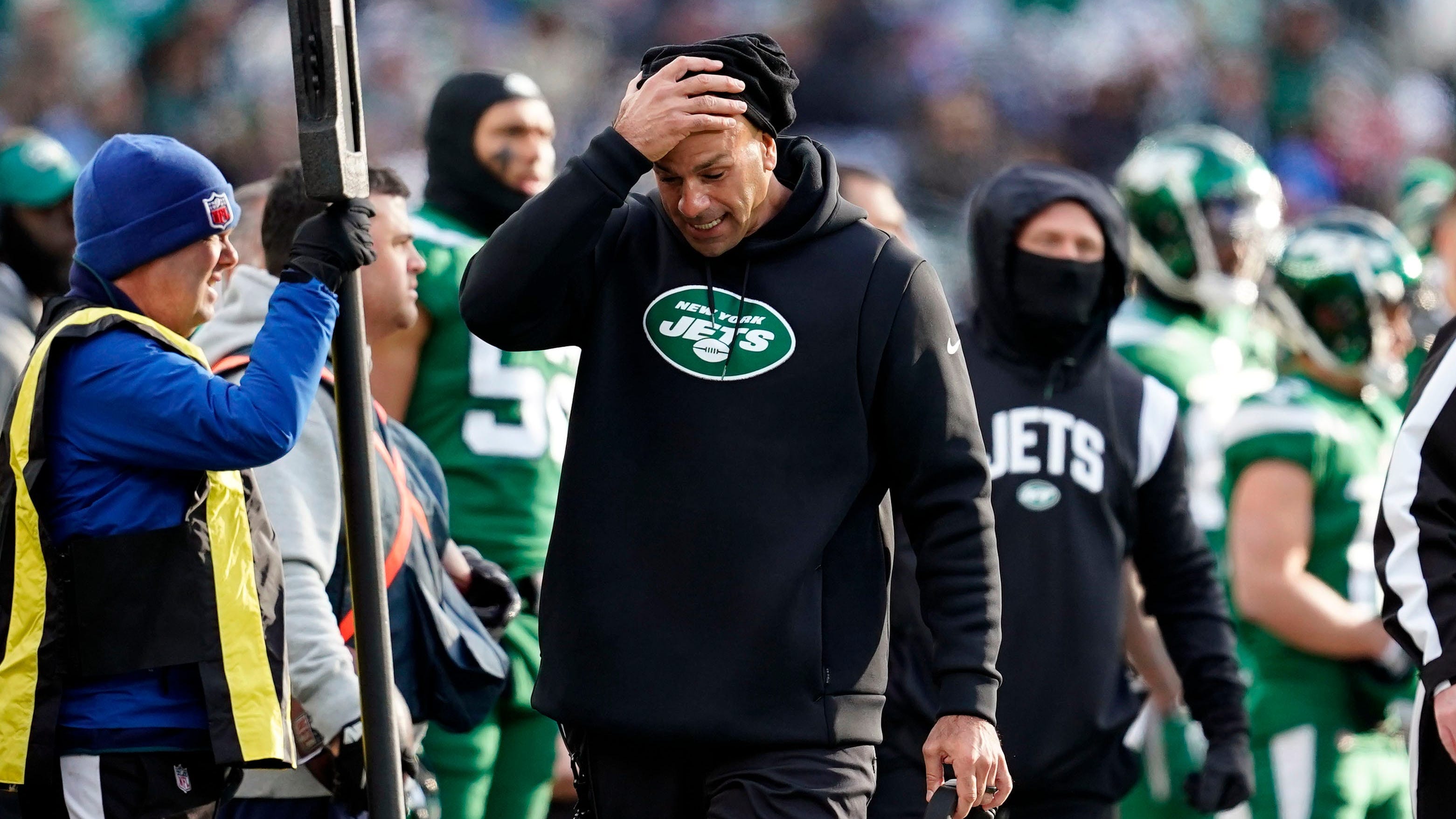Robert Saleh: Jets defense played well 'for three quarters and 13 minutes'