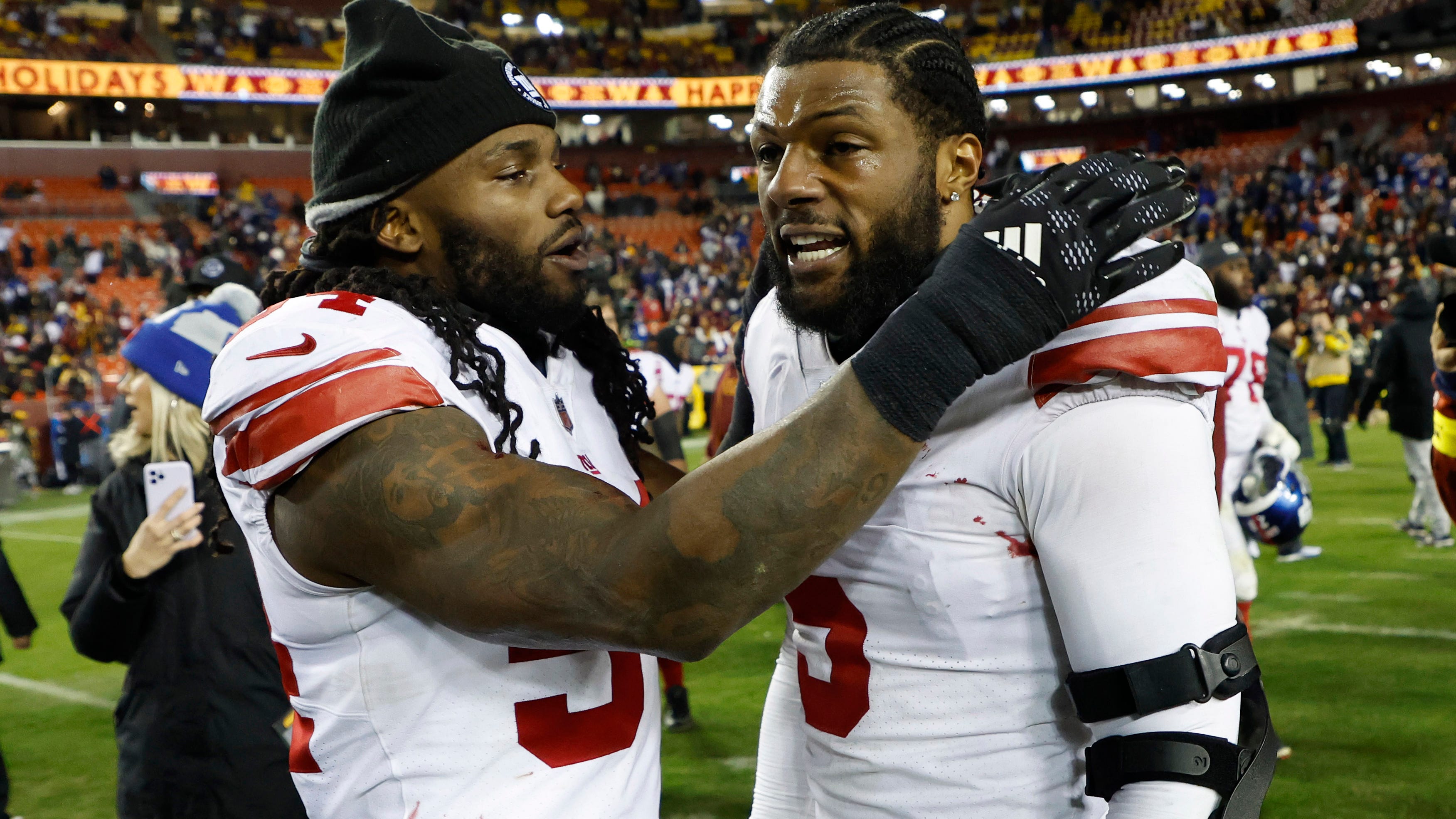 Big plays at the right time led to Giants' big win in DC Sunday night