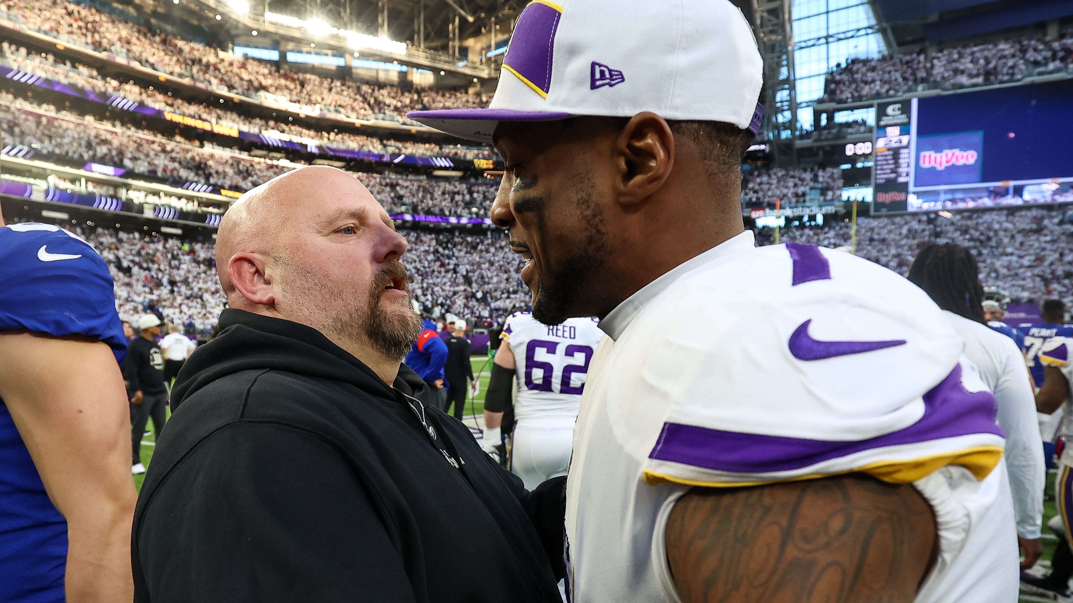 Giants almost overcome mistake-filled fourth, but fall on Vikings record-breaking FG