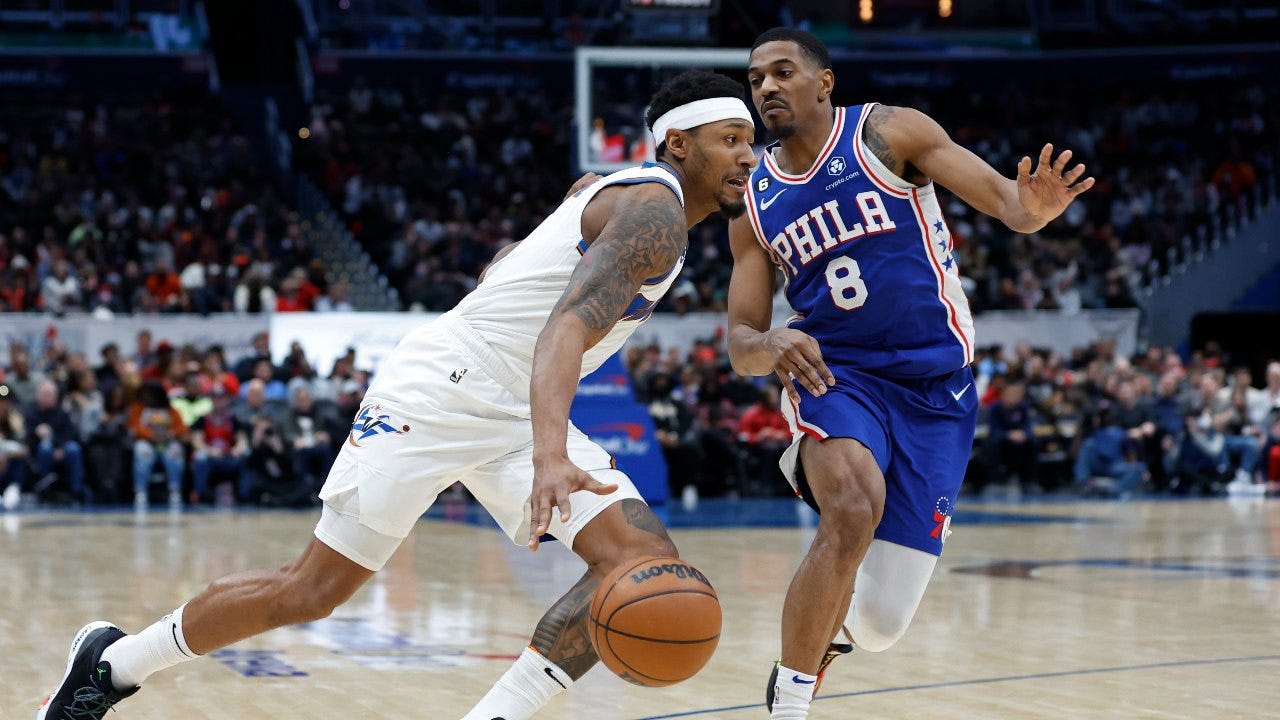 Wizards prevail 116-111 to snap 76ers' 8-game winning streak