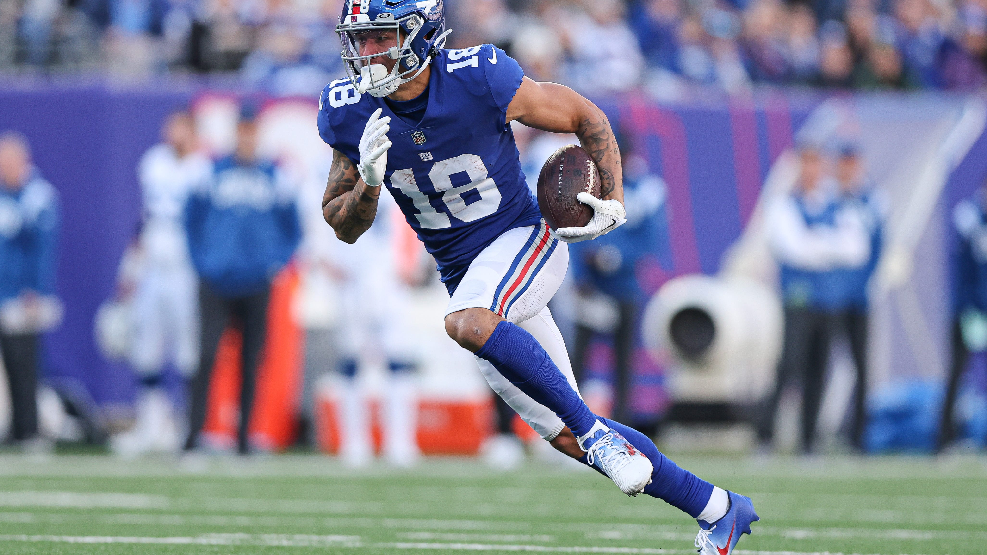 Isaiah Hodgins reflects on long journey to NY, Giants' culture with Tiki & Tierney