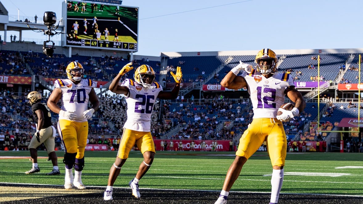Date and time announced for LSU-USC showdown in Las Vegas