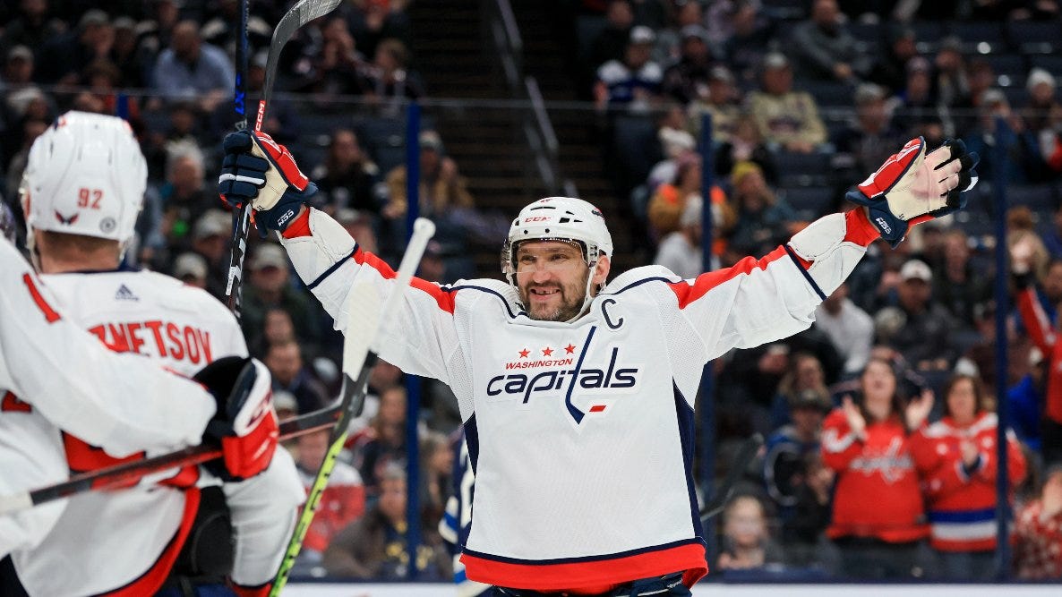 Alex Ovechkin among 1st round of NHL All-Star selections