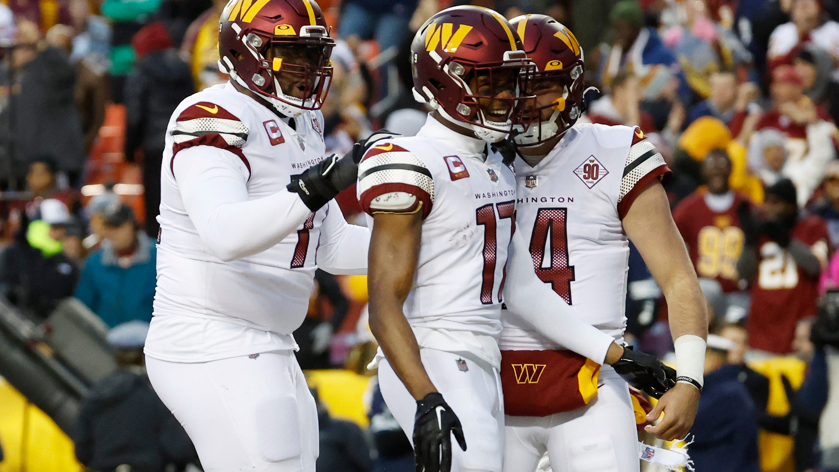 WATCH: Sam Howell's first NFL pass attempt is a touchdown to Terry McLaurin