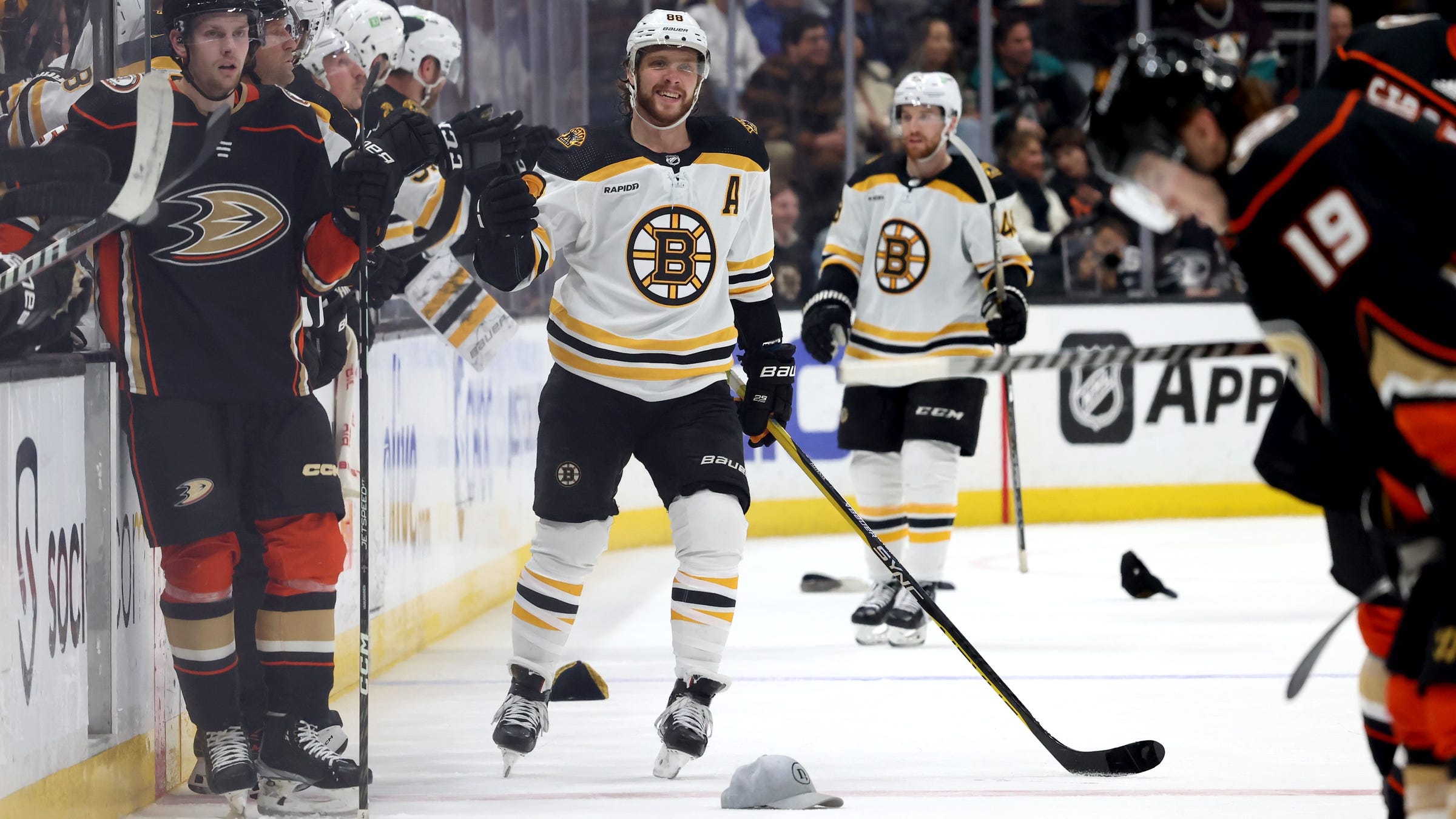 David Pastrnak will join Linus Ullmark at All-Star Game